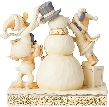 ミッキー＆ミニー ホワイトウッドランド エネスコ ディズニートラディション Amazon.co.jp: 【Disney Traditions】ミッキー＆ミニー ホワイト